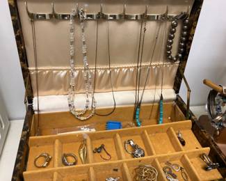Costume jewelry, some sterling silver