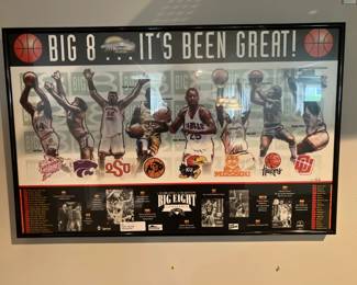 Framed Big 8 poster