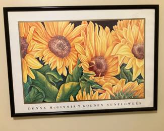Donna McGinnis Golden Sunflowers