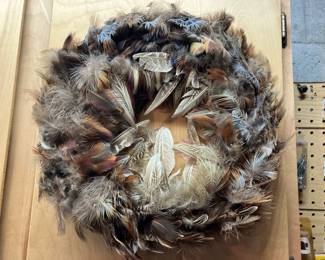 Feather wreath