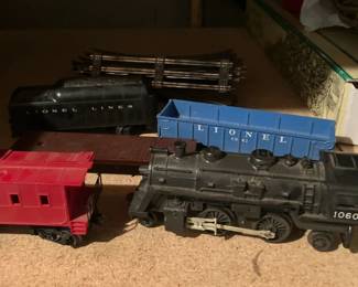 Lionel train with track