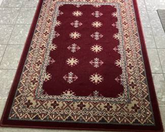 Milliken rug, 4'2" X 5'11"