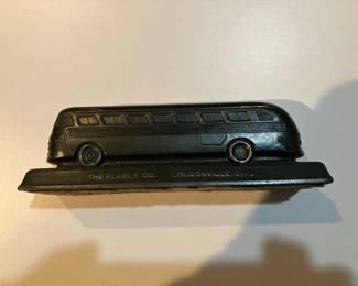Antique bus paperweight