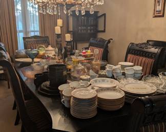 China, vintage glass ware