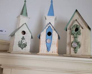 Artful Birdhouses