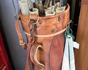 Vintage Persimmon Wood golf set