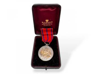 5 1911KingGeorgeVCoronationMedalCountyBoroughPolicewCase