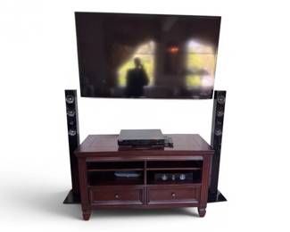 96 60SamsungTVHomeTheaterSystemwStandBluraySpeakersMore