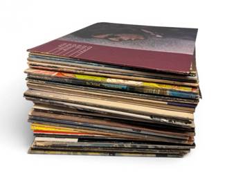 86 40VinylRecordsBobDylanJoniMitchellPaulSimonMore