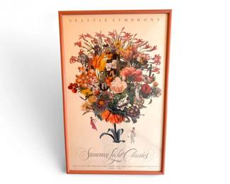68 1986SeattleSymphonySummerLightClassicsPosterFramed