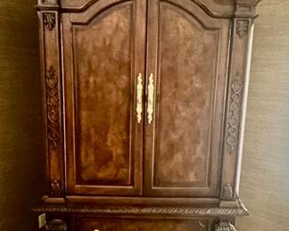 tv armoire closed