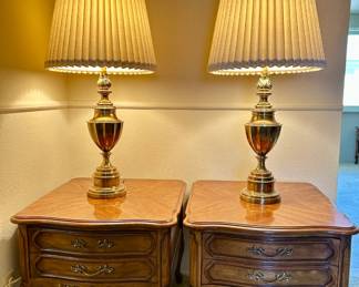 lamps on side tables