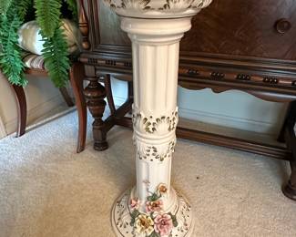Signed Capodimonte plant stand! 