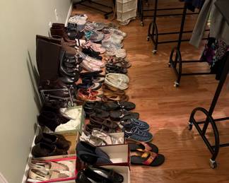 Ladies shoes- boots, dress shoes, tennis shoes, flip flops 