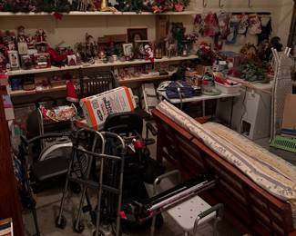 Self-care items: walkers, canes, sower seat, scooter