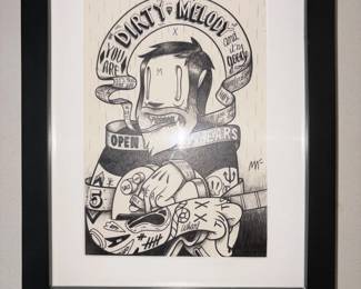 McBess Original Ink Drawing