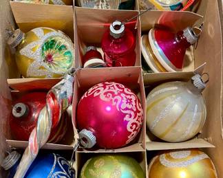 Vintage Christmas ornaments