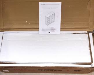 New in box bathroom cabinet