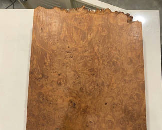 Lot 25: Burl Wood Box by Michael Elkan
