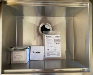 Lot 63: Stainless Steel Sink 