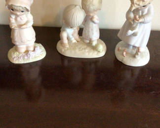 Lot 113: Three Precious Moments porcelain figurines
