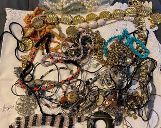 Lot 104: Assorted Necklace and Jewelry Lot