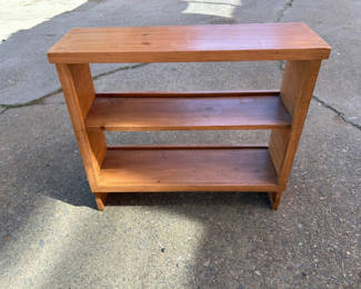 Lot 53: Two Tier Open Bookshelf 