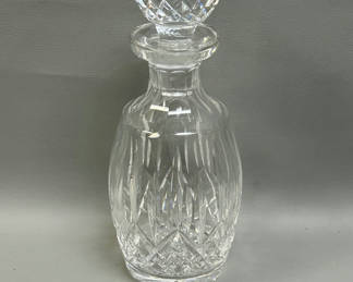 Lot 8: Vintage Waterford Cut Crystal Decanter 