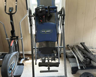 Lot 127: Total Gym multi-exercise machine with treadmill, elliptical, and weights