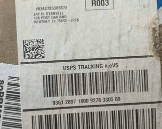 Lot 32: Assorted household items including lighting, furniture, luggage, fitness gear, and decor