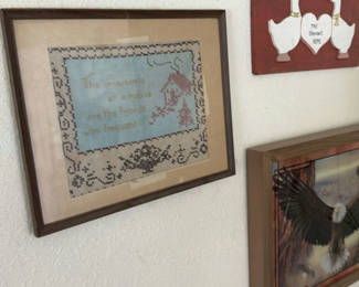 Lot 137: Wall Art and Decor Collection