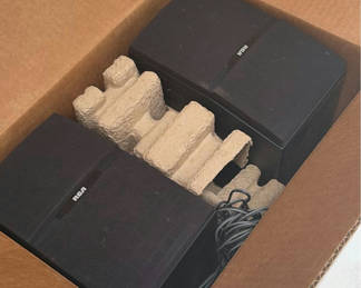 Lot 207: RCA Compact Speakers (Pair) in Box