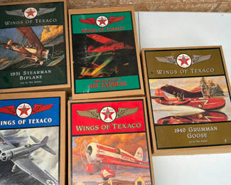 Lot 117: Wings of Texaco Vintage Model Airplanes