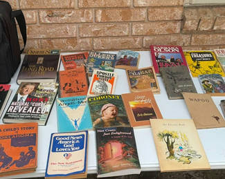 Lot 205: Assorted Books and Related Accessories