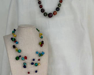 Lot 130: Colorful Costume Jewelry