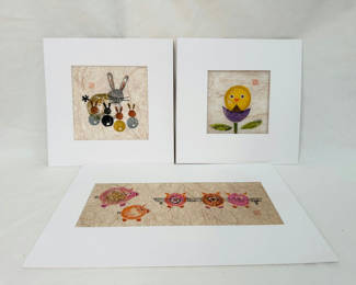 Lot 106: Jane Oeschger Original Prints (Spring)
