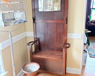 Antique Hall Tree