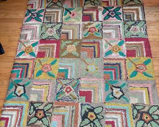 Hooked rug