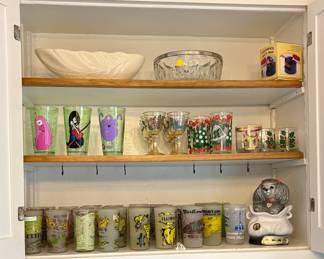 Vintage "States" Glassware