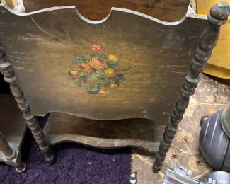 vintage magazine rack