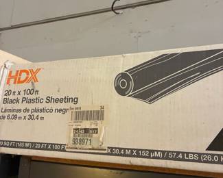 plastic sheeting