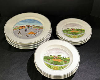 Lot 49: Villeroy & Boch Design Naif Porcelain Tableware Set