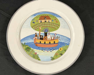 Lot 50: Villeroy & Boch Design Naif Porcelain Plate