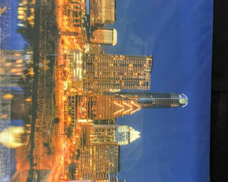 Lot 47: City Skyline Art Print