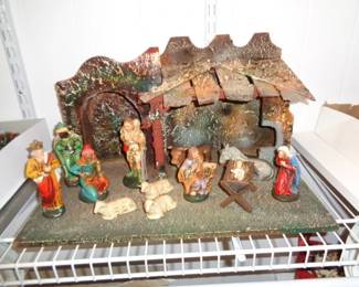 West Germany Nativity Set