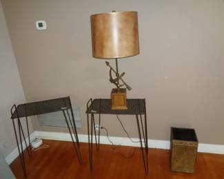 Armillary Bronze Table Lamp