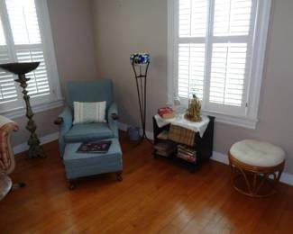 Vintage Chair and Ottoman Foster Dr.