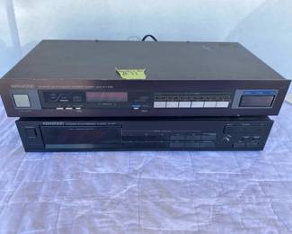 2 Kenwood Stereo Tuners