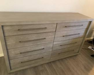 Nice Light Gray Wood Dresser From Cambridge Furniture