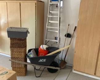 Wheel Barrow, Ladder and More